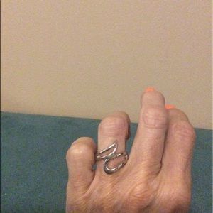 Sterling silver fashion ring